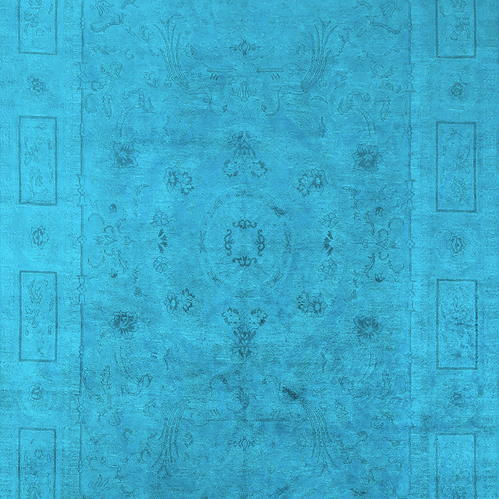 Oriental Light Blue Industrial Rug, urb2459lblu