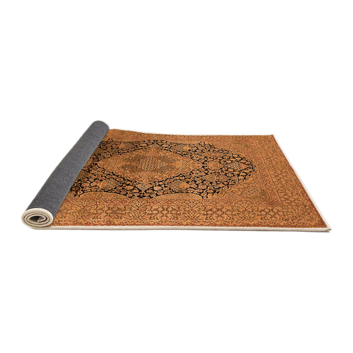 Sideview of Oriental Orange Industrial Rug, urb2460org