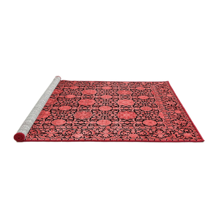Industrial Red Washable Rugs