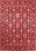 Oriental Red Industrial Area Rugs