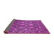 Sideview of Oriental Pink Industrial Rug, urb2461pnk