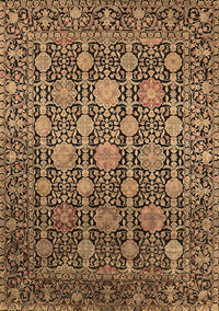 Oriental Brown Industrial Rug, urb2461brn