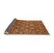 Sideview of Oriental Orange Industrial Rug, urb2461org