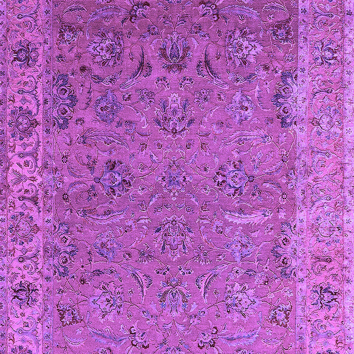 Machine Washable Oriental Purple Industrial Area Rugs, wshurb2462pur
