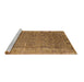 Sideview of Machine Washable Oriental Brown Industrial Rug, wshurb2462brn