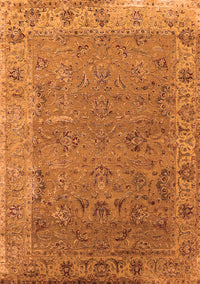 Oriental Orange Industrial Rug, urb2462org