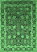 Oriental Emerald Green Industrial Rug, urb2463emgrn