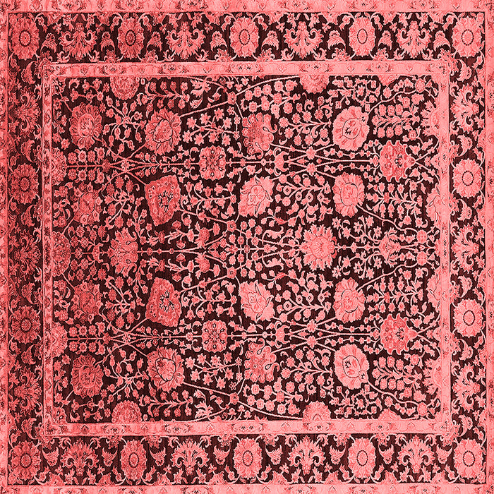 Oriental Red Industrial Rug, urb2463red