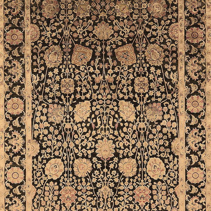 Oriental Brown Industrial Rug, urb2463brn