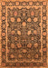 Oriental Orange Industrial Rug, urb2463org