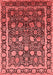 Oriental Red Industrial Area Rugs