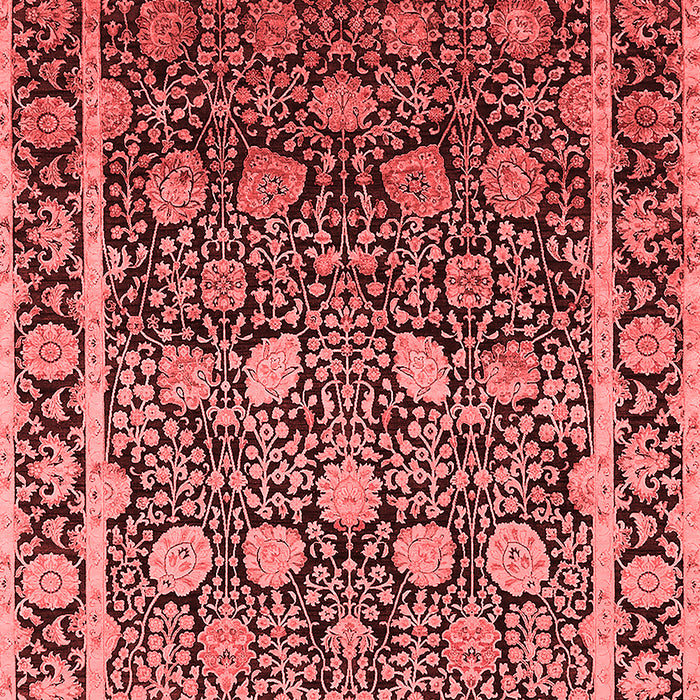 Oriental Red Industrial Area Rugs