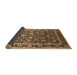 Sideview of Oriental Brown Industrial Rug, urb2463brn