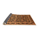 Sideview of Oriental Orange Industrial Rug, urb2463org