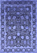 Oriental Blue Industrial Rug, urb2463blu