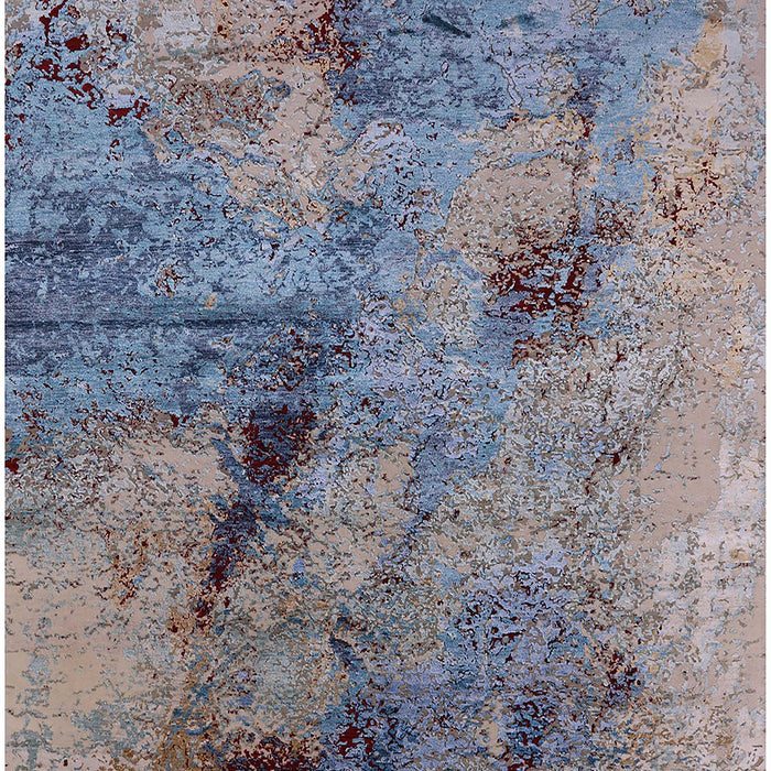 Mid-Century Modern Carbon Gray Oriental Rug, urb2464