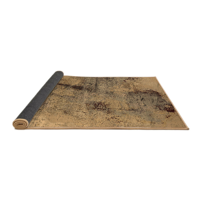 Sideview of Oriental Brown Industrial Rug, urb2464brn