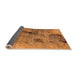 Sideview of Oriental Orange Industrial Rug, urb2464org