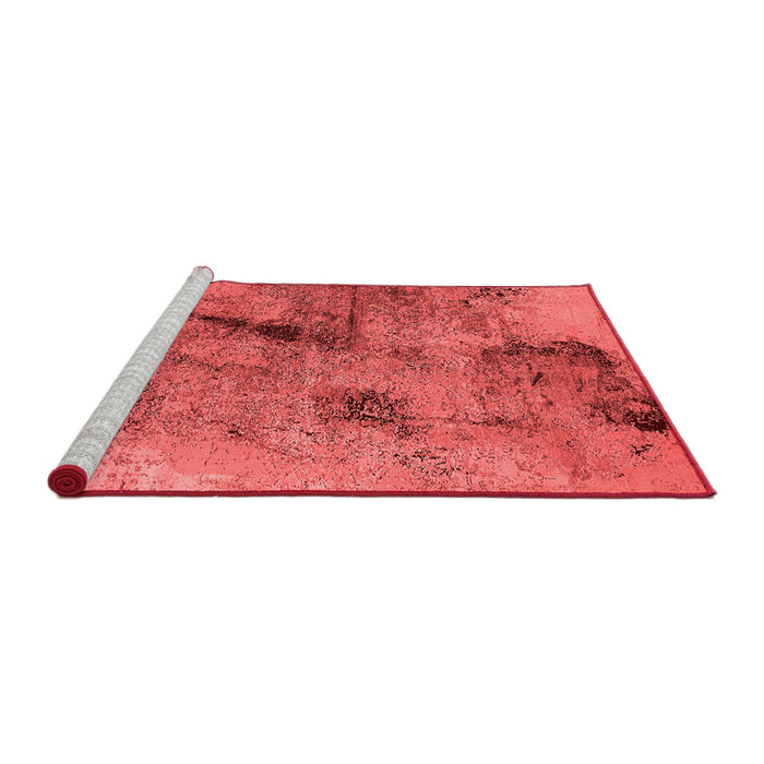 Industrial Red Washable Rugs