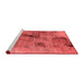 Industrial Red Washable Rugs