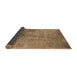 Sideview of Oriental Brown Industrial Rug, urb2465brn