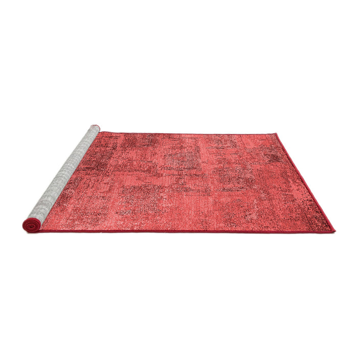 Industrial Red Washable Rugs