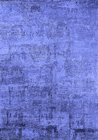 Oriental Blue Industrial Rug, urb2465blu