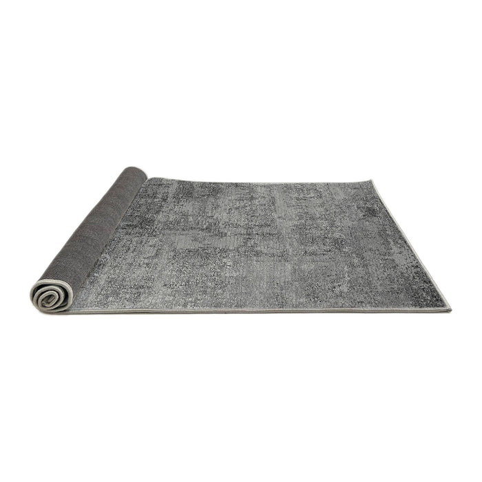 Sideview of Oriental Gray Industrial Rug, urb2465gry