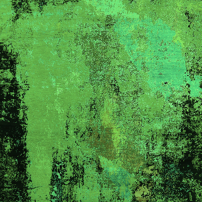 Oriental Green Industrial Rug, urb2466grn