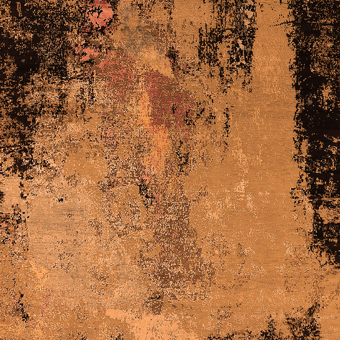 Oriental Orange Industrial Rug, urb2466org