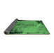 Sideview of Oriental Emerald Green Industrial Rug, urb2466emgrn