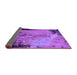 Sideview of Oriental Purple Industrial Rug, urb2466pur