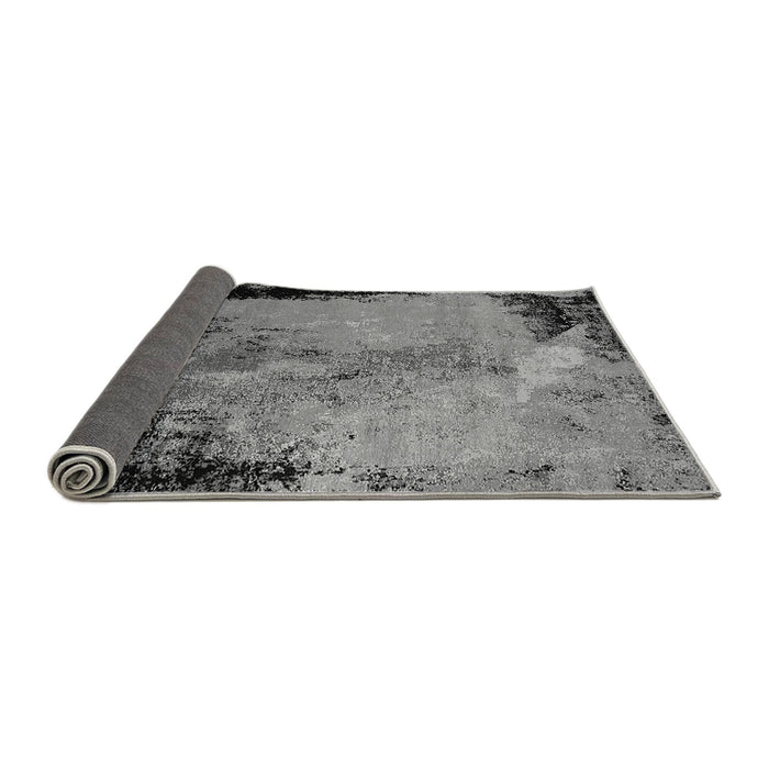Sideview of Oriental Gray Industrial Rug, urb2466gry