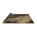 Sideview of Oriental Brown Industrial Rug, urb2467brn