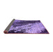 Sideview of Oriental Purple Industrial Rug, urb2467pur