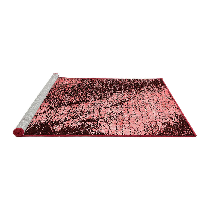 Industrial Red Washable Rugs