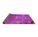 Sideview of Oriental Pink Industrial Rug, urb2468pnk