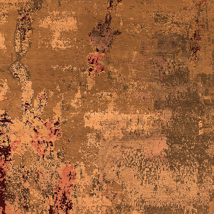 Oriental Orange Industrial Rug, urb2468org