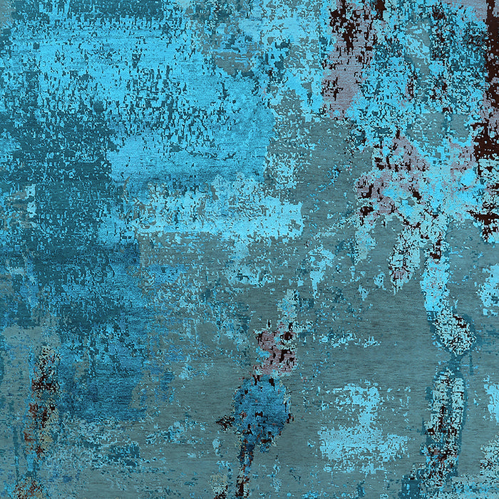 Oriental Light Blue Industrial Rug, urb2468lblu