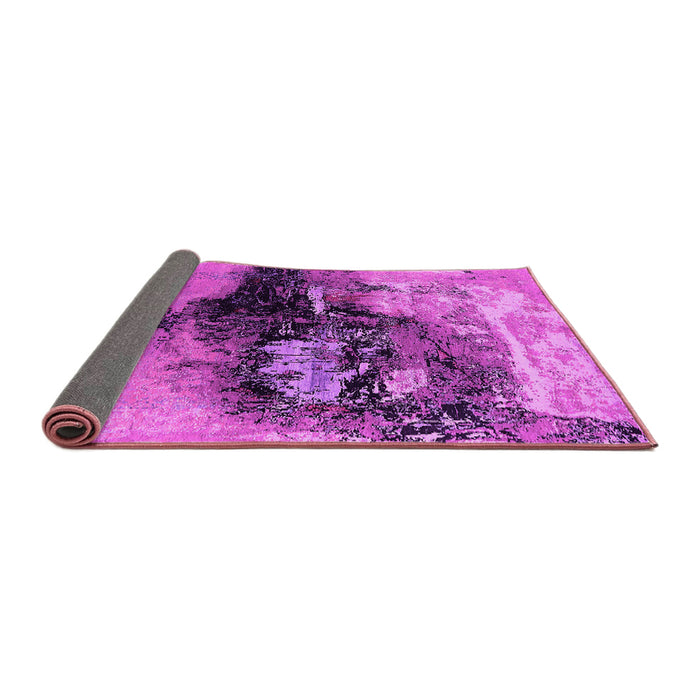 Sideview of Oriental Pink Industrial Rug, urb2469pnk