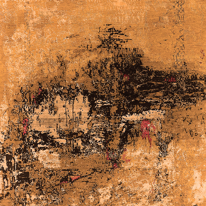 Oriental Orange Industrial Rug, urb2469org