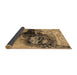 Sideview of Oriental Brown Industrial Rug, urb2469brn