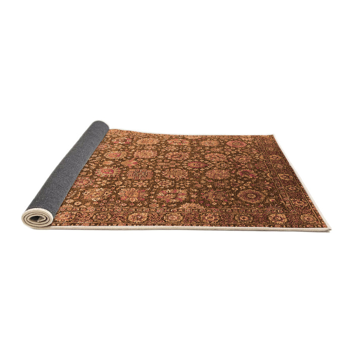 Sideview of Oriental Orange Industrial Rug, urb2470org