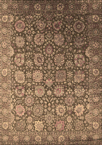 Oriental Brown Industrial Rug, urb2470brn