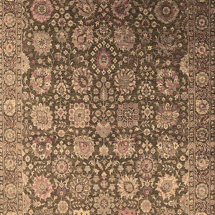 Oriental Brown Industrial Rug, urb2470brn