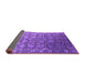 Sideview of Oriental Purple Industrial Rug, urb2470pur