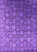 Machine Washable Oriental Purple Industrial Area Rugs, wshurb2470pur