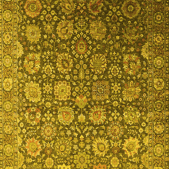 Oriental Yellow Industrial Rug, urb2470yw