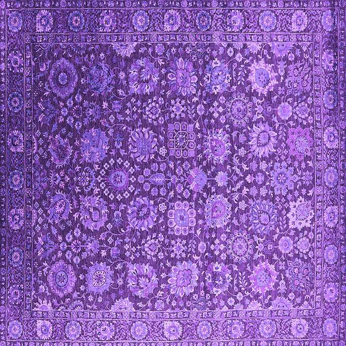 Square Oriental Purple Industrial Rug, urb2470pur