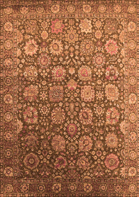 Oriental Orange Industrial Rug, urb2470org